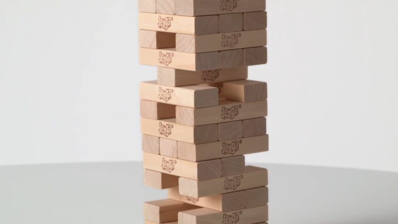 Jenga on Table