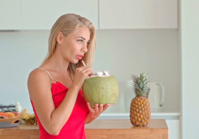 Coconut Water Stress Relieving Drink