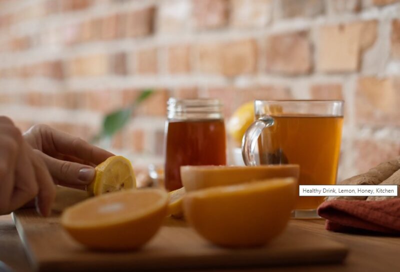 Lemon Balm Tea Stress Relieving Drink